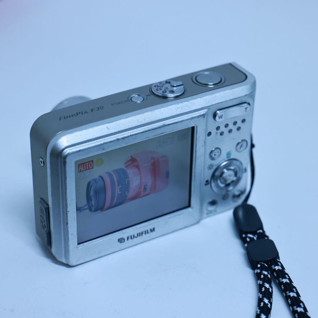 スマホ転送可 FUJIFILM F30 デジタルカメラ メモリーカード付
