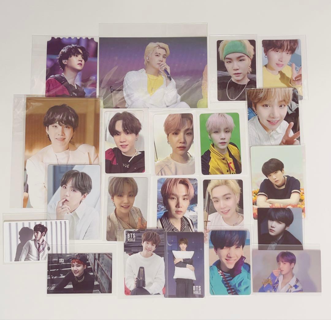 BTS SUGA ユンギ トレカ まとめ売り公式 photocard