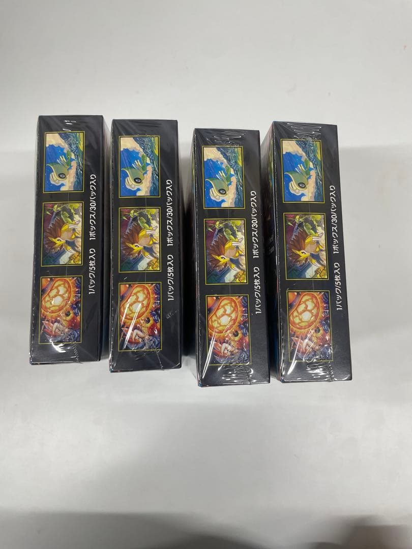 【新品シュリンク付き】ポケモンカードゲーム　メガブレイブ　4BOX