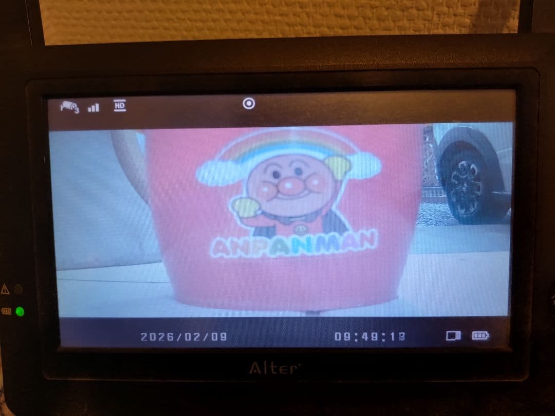 オルタプラス AT-8801 ハイビジョン無線カメラ2台&モニターセット