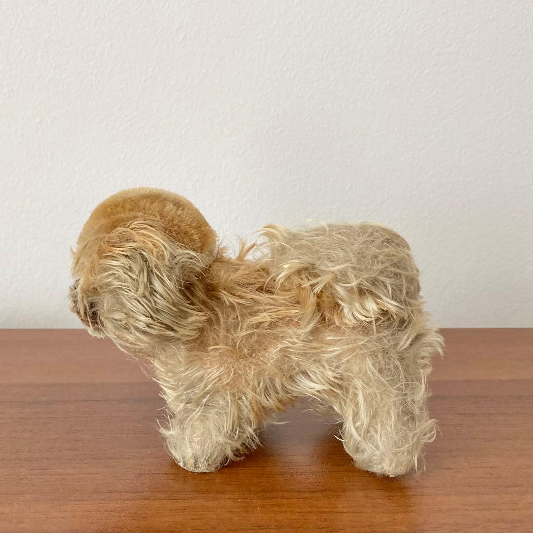 ペキニーズ　オールドシュタイフ　シュタイフ　犬　ぬいぐるみ　ドイツ　ヴィンテージ