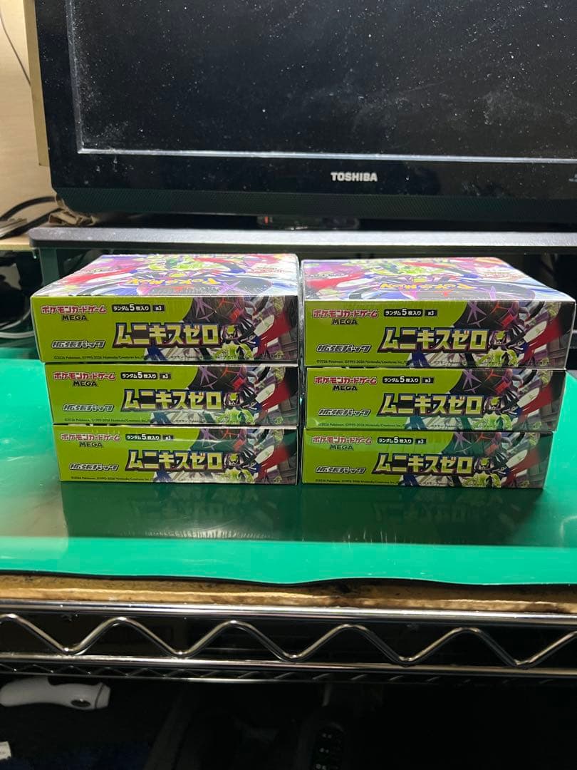 ポケモンカード　ムニキスゼロ6BOX【新品未開封シュリンク付き】
