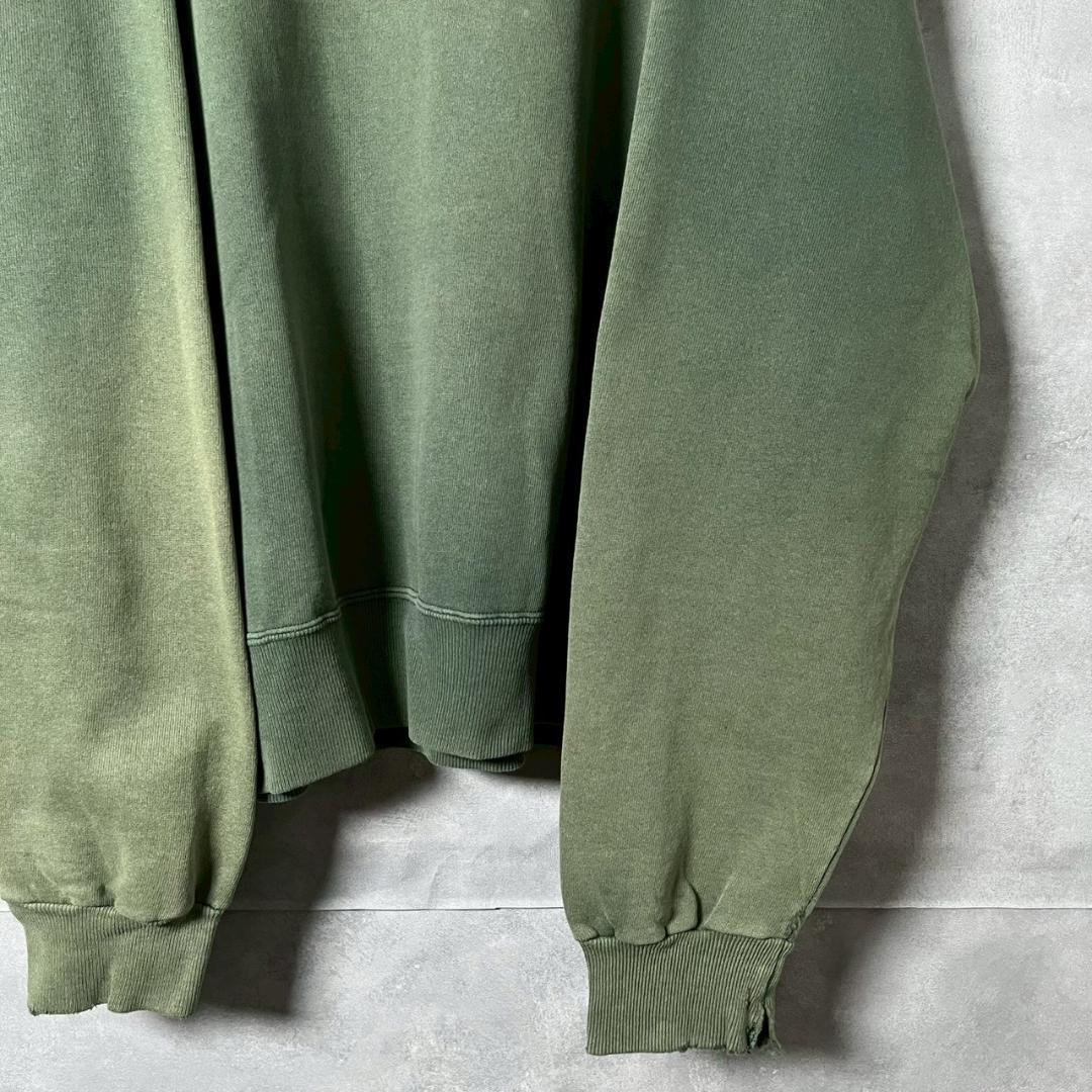 鬼フェード 90s champion ワンポイントスウェット 緑 PM76