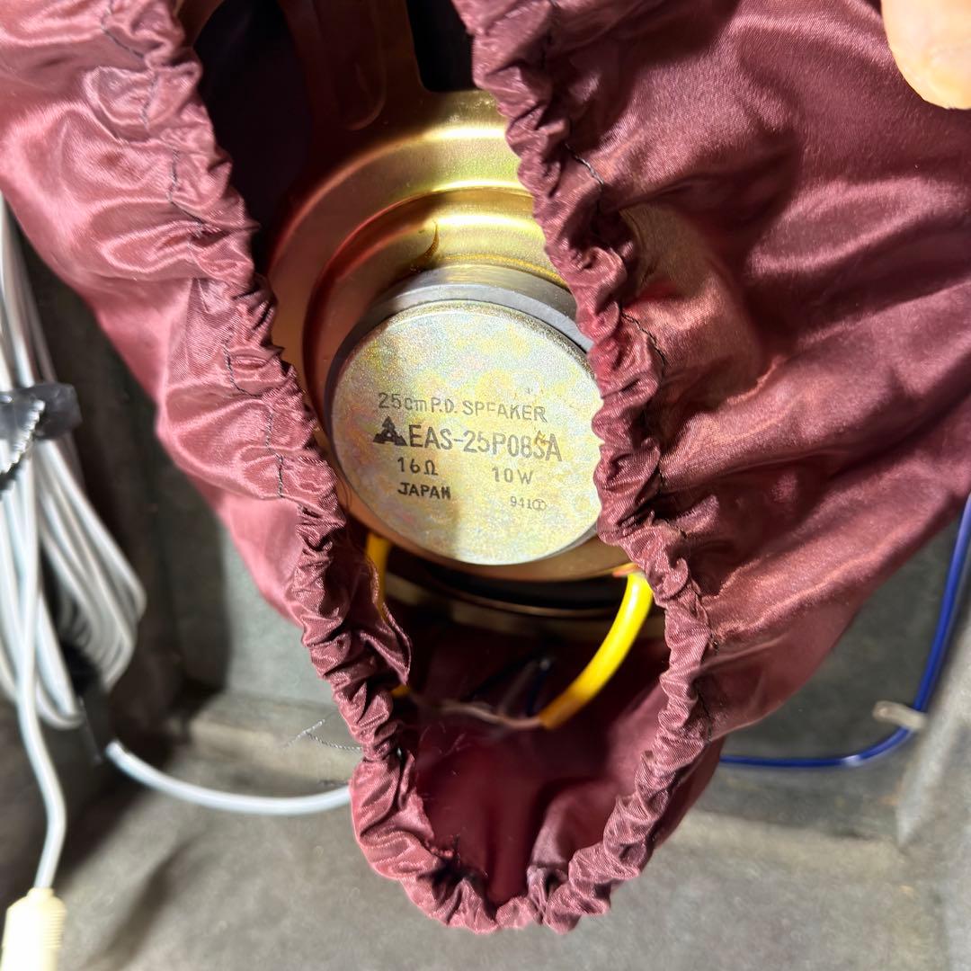 【希少】エルモ ELMO EAS-25P08SA 映写機用 スピーカー トランク