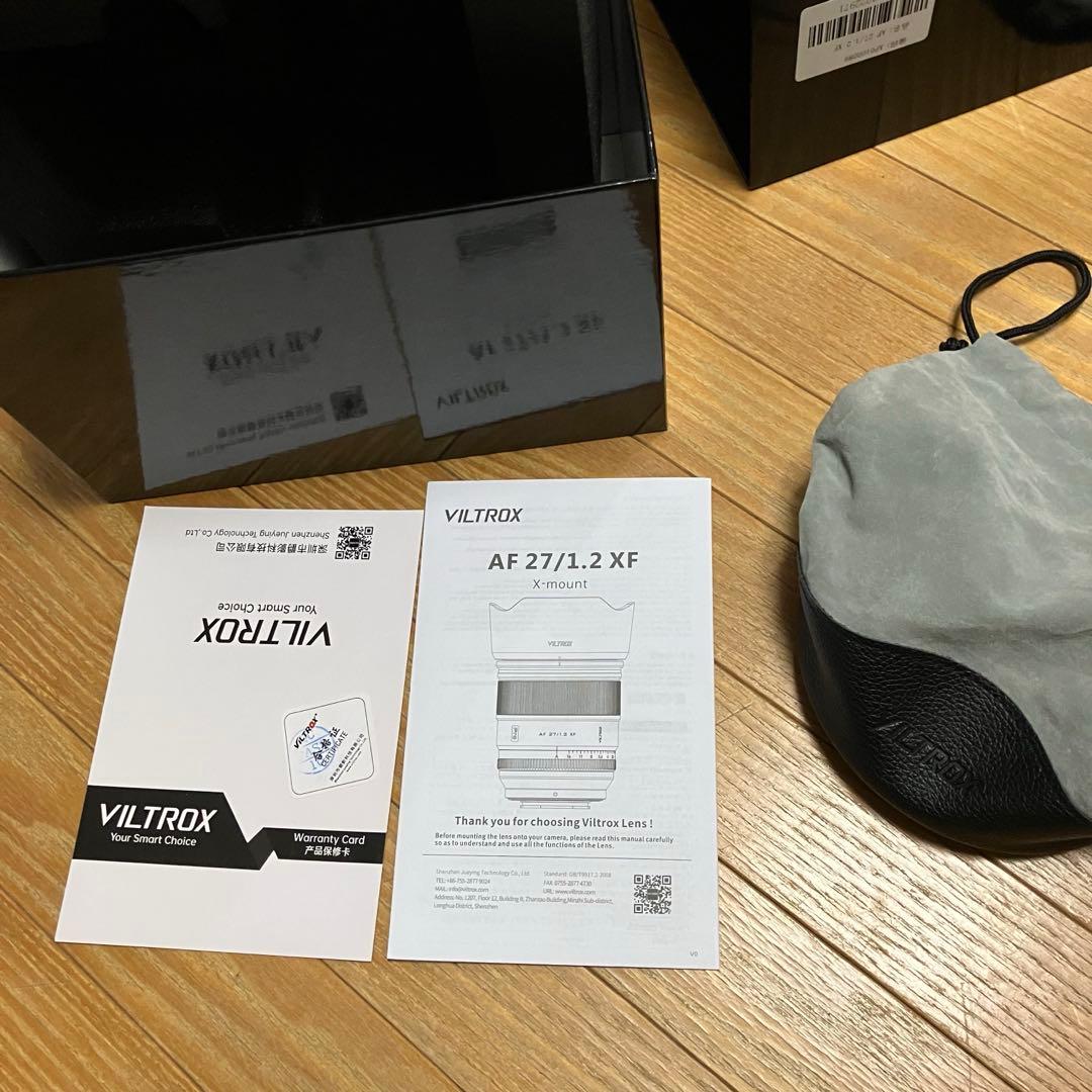レンズ(単焦点) VILTROX AF 27mm F1.2 Pro / Fuji x mount