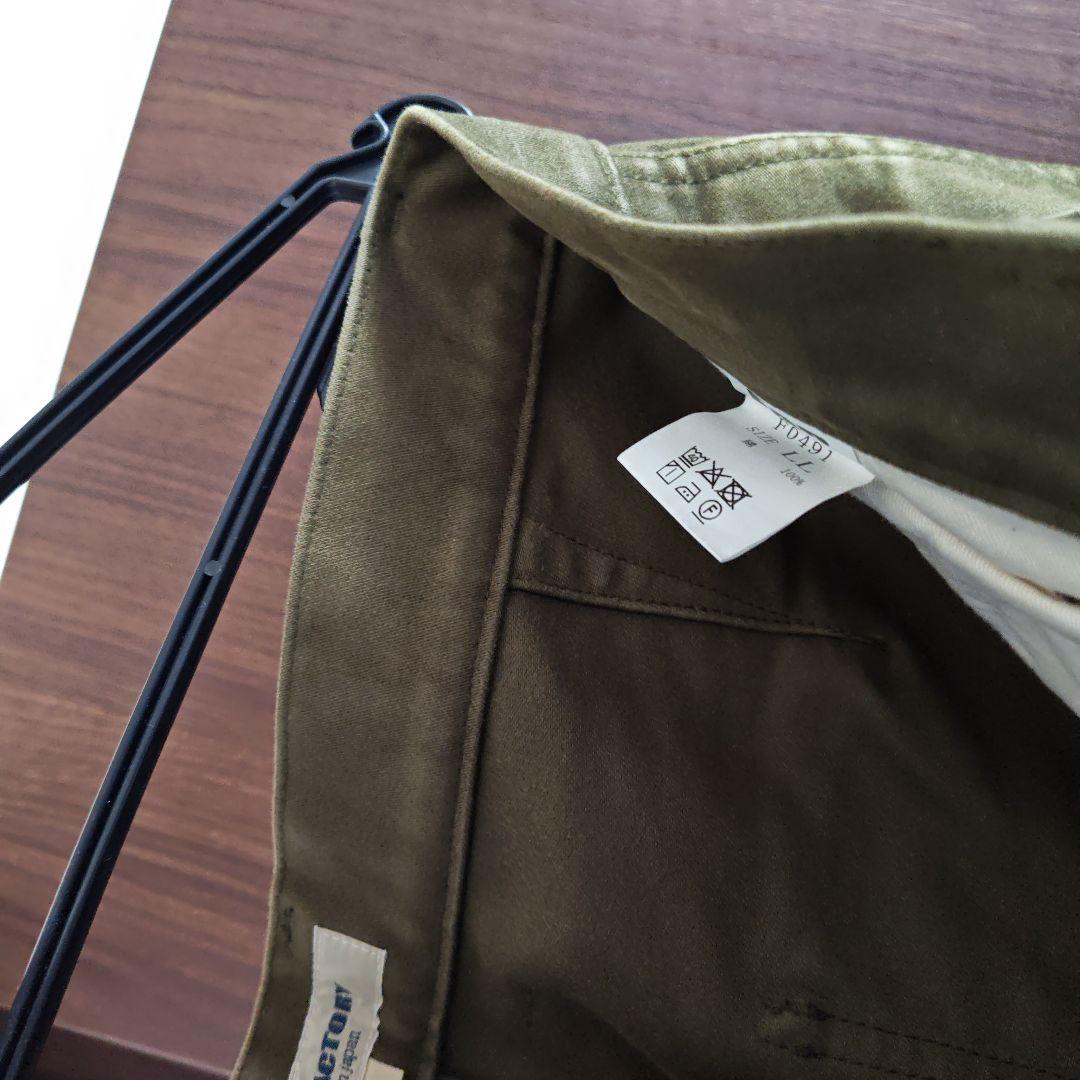 FOB FACTORY モールスキンパンツ サイズ4 オリーブ