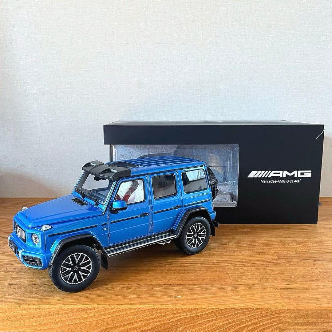 【ミニカー 美品】1/18 メルセデスベンツ AMG G63 4x4 Gクラス