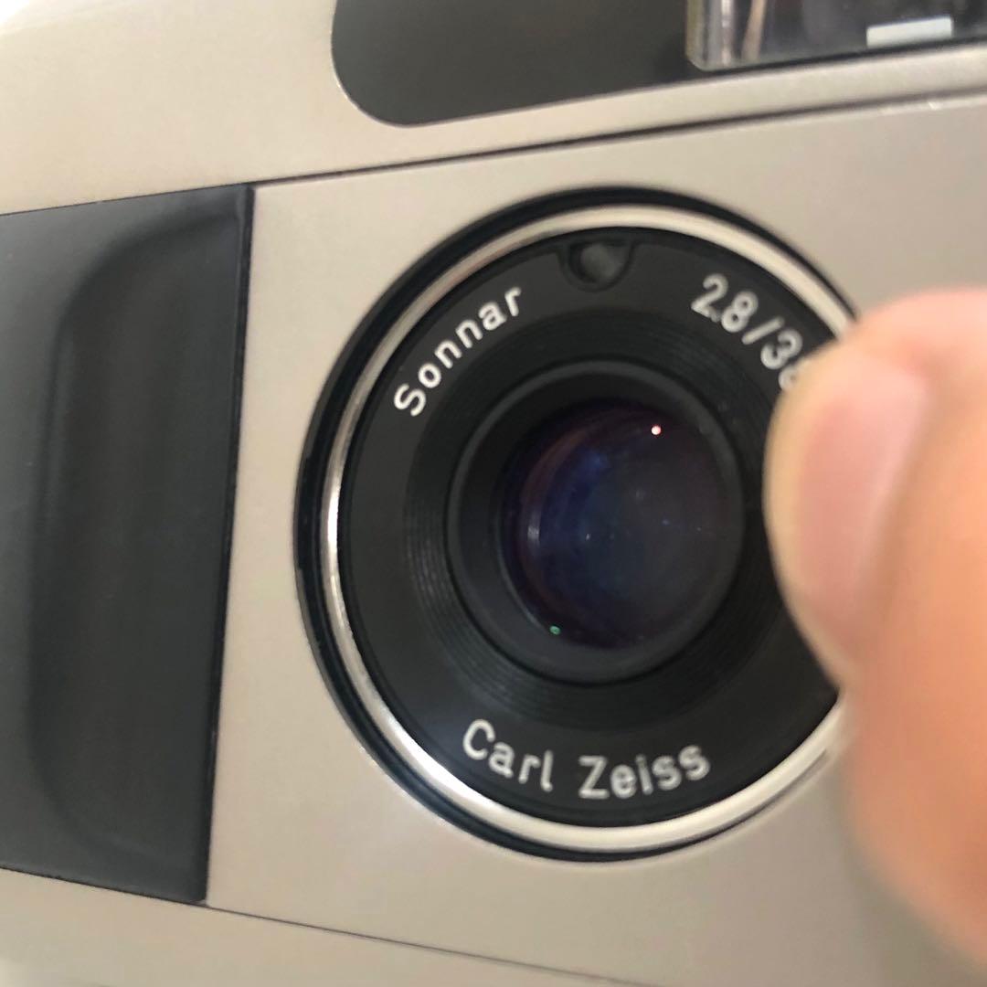 【ジャンク】コンタックス Contax T2 チタンクローム フィルムカメラ