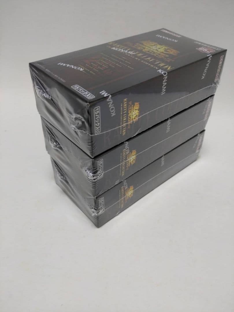 遊戯王 レアリティコレクション 3BOX シュリンク付き