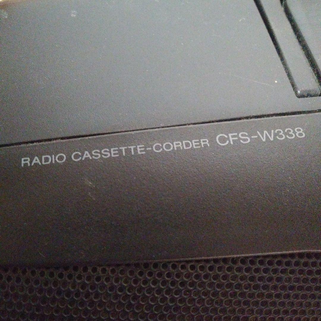 【ソニー】ラジオカセット　レトロ