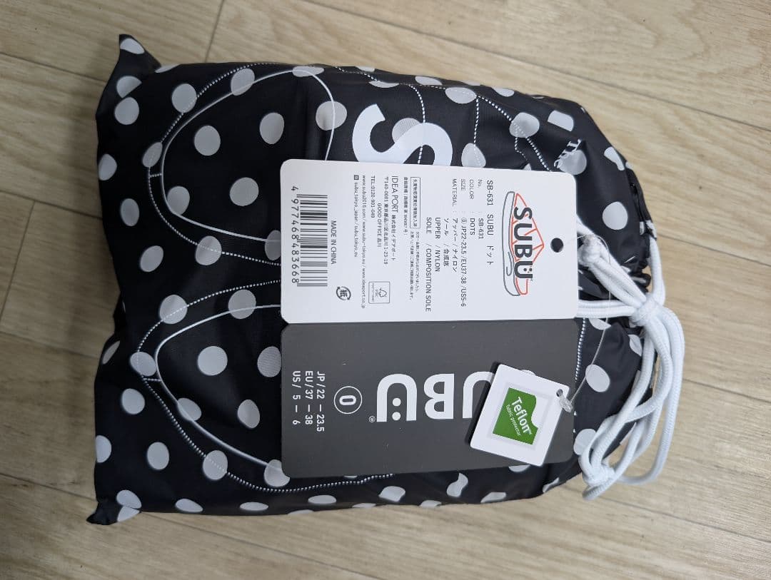 subu サンダル ドット サイズ【0】スブ IVE レイちゃん着用 正規品