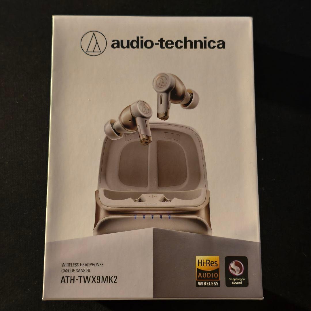 付属品完備、audio-technica ATH-TWX9MK2