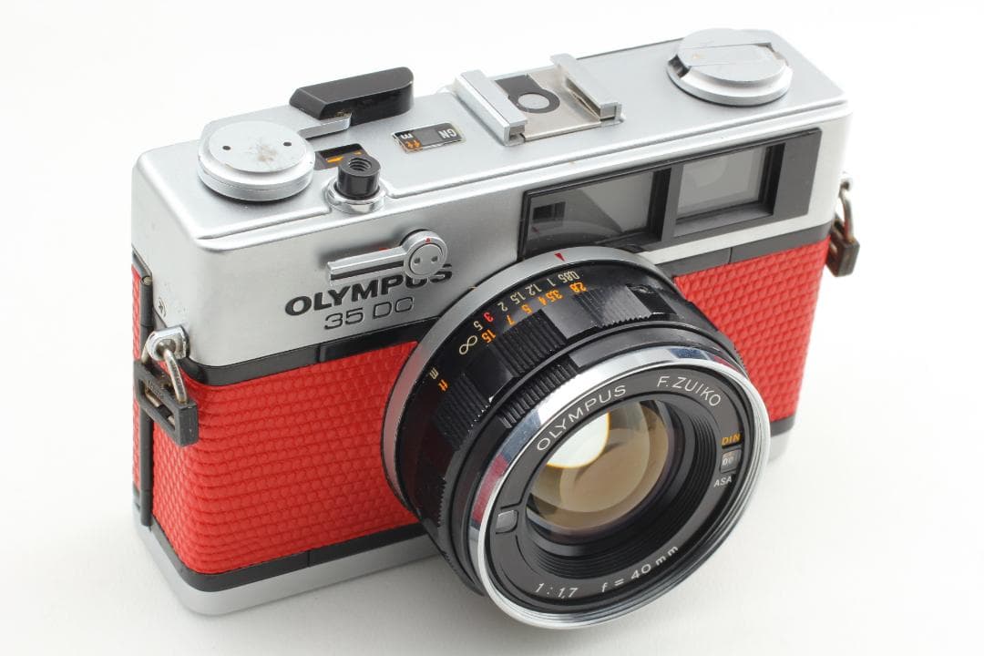 【整備済　美品】レッド オリンパス 35 DC レンジファインダー #1299