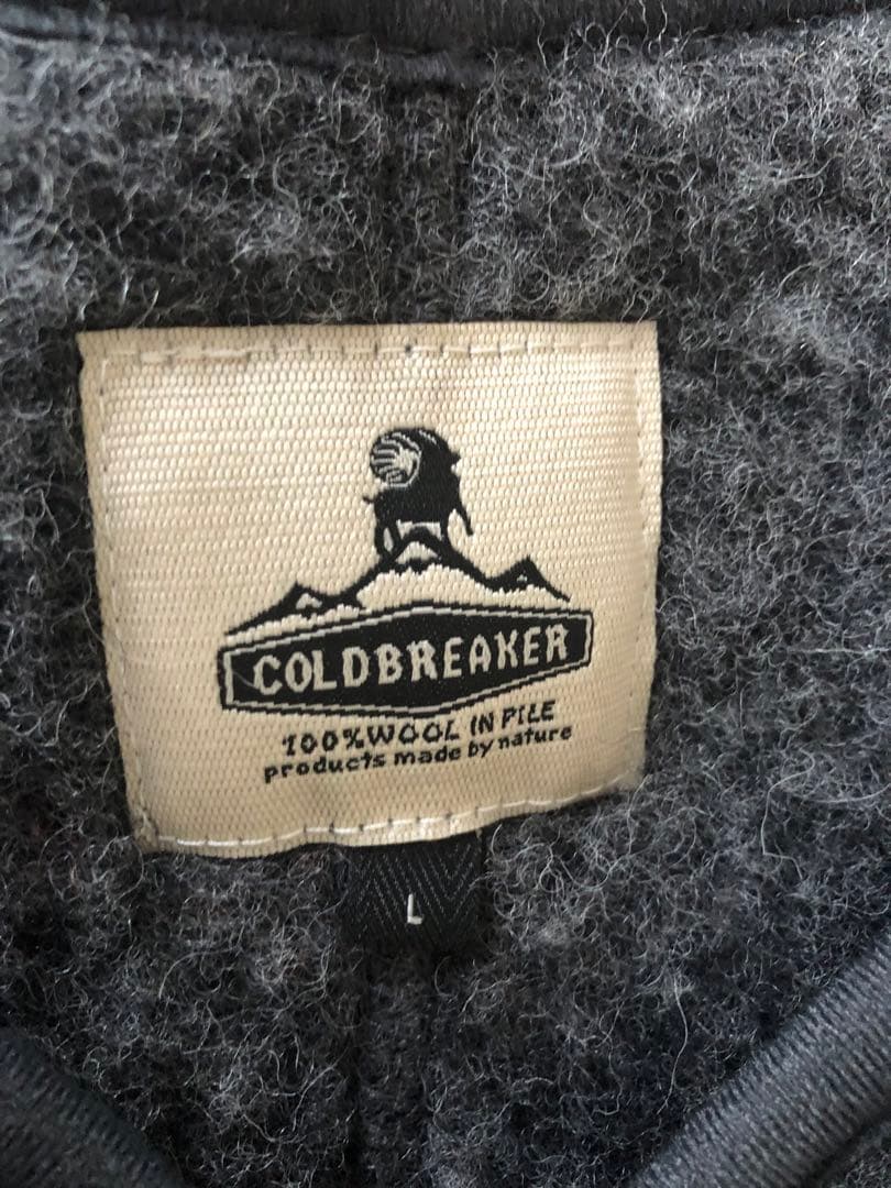 【新品未使用】COLD BREAKER ロングベスト グレー サイズ 23AW