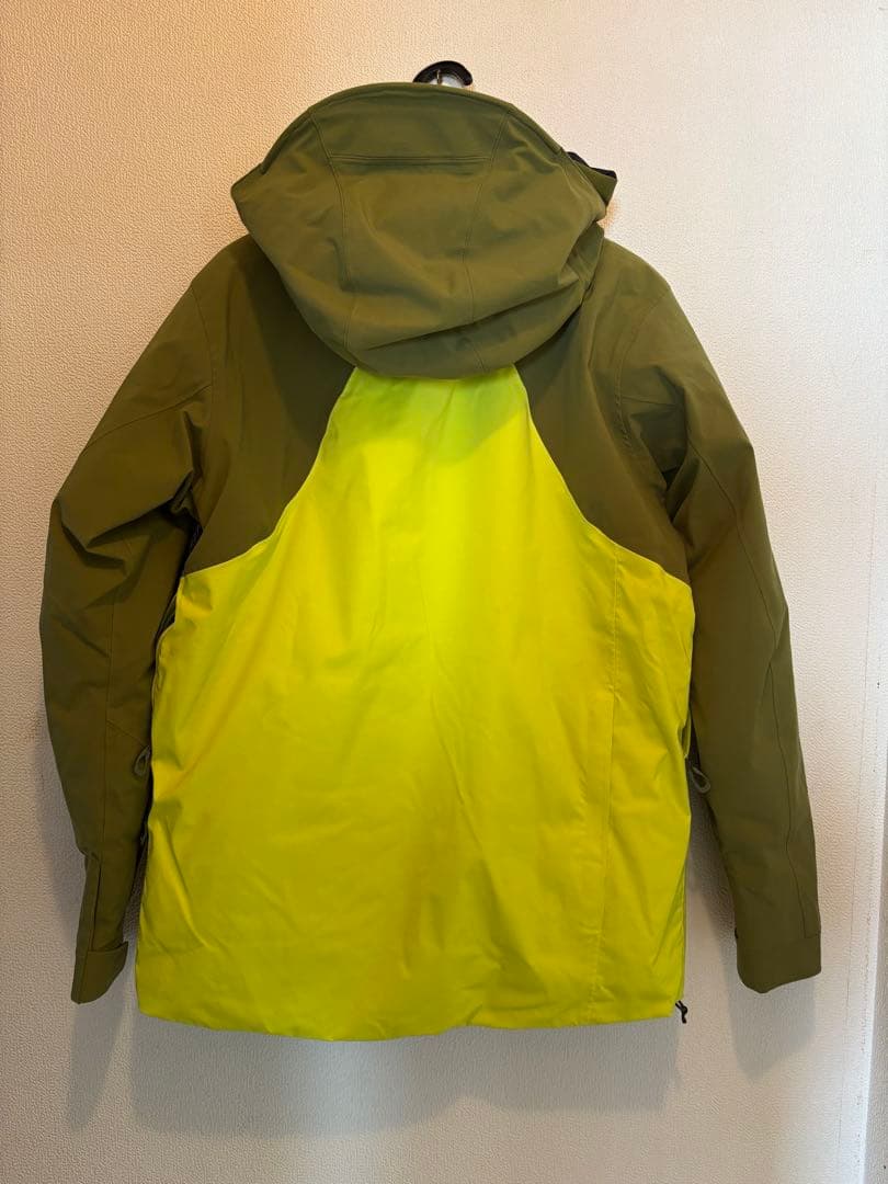 GOLDWIN スキーウェア Sサイズ オリーブグリーン/イエロー