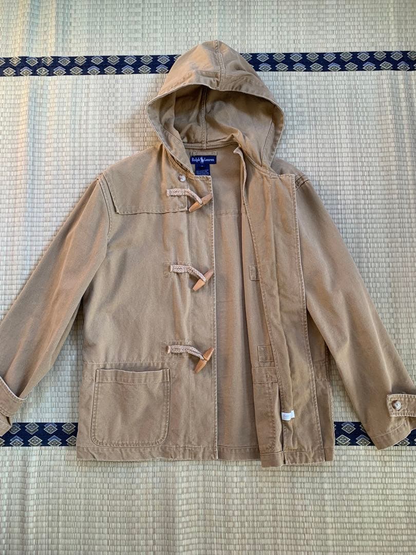 80s 90s ラルフローレン　ダックジャケット　ワークジャケット　カバーオール