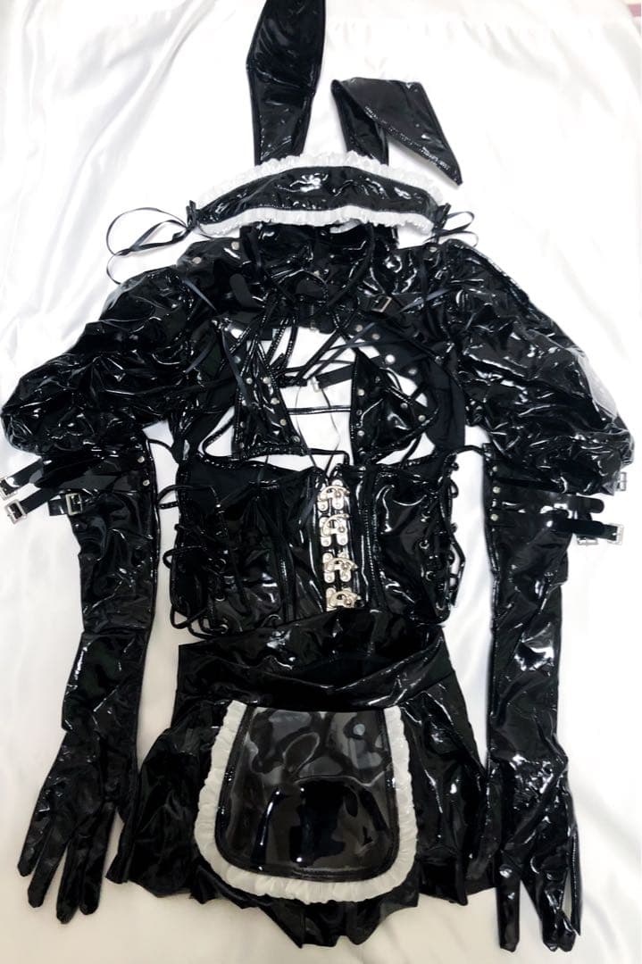 【10点SET】美品　歪萌舍 暗黒王朝 ダークメイドバニー コスプレ エナメル
