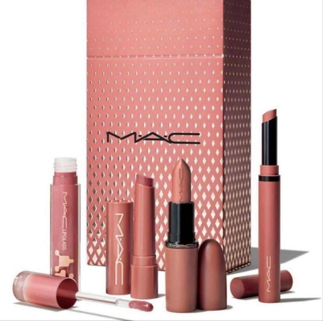 新品✨完売品　MAC トータリー テディ リップ キット　ホリデー