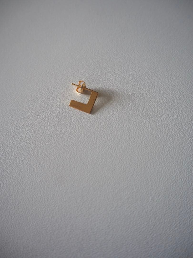 hirondelle 18k ピアス　片耳