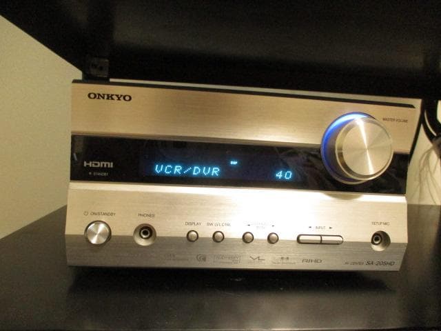 ONKYO　AVセンターSA-205HD音籠り・音消え障害対策品　2512