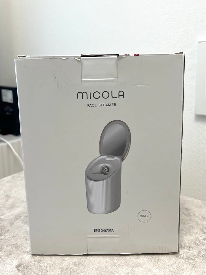 【新品・未開封・美品】MiCOLAフェイススチーマー アイリスオーヤマ