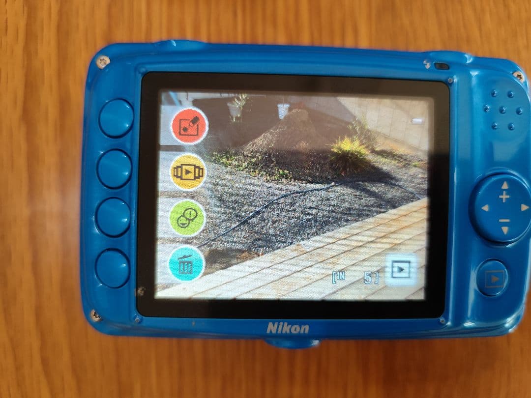 ★値下げ★Nikon COOLPIX 防水デジタルカメラ 青