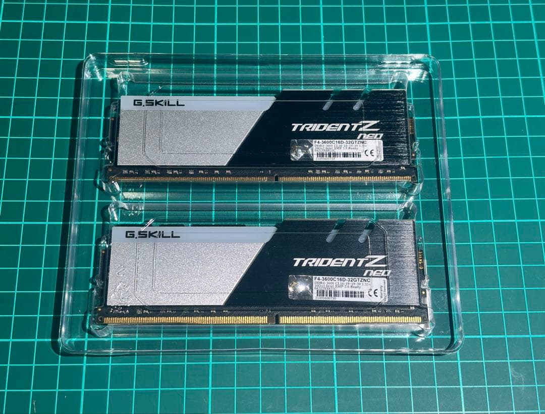 G.SKILL TRIDENT Z NEO DDR4 32GB(16GB×2)