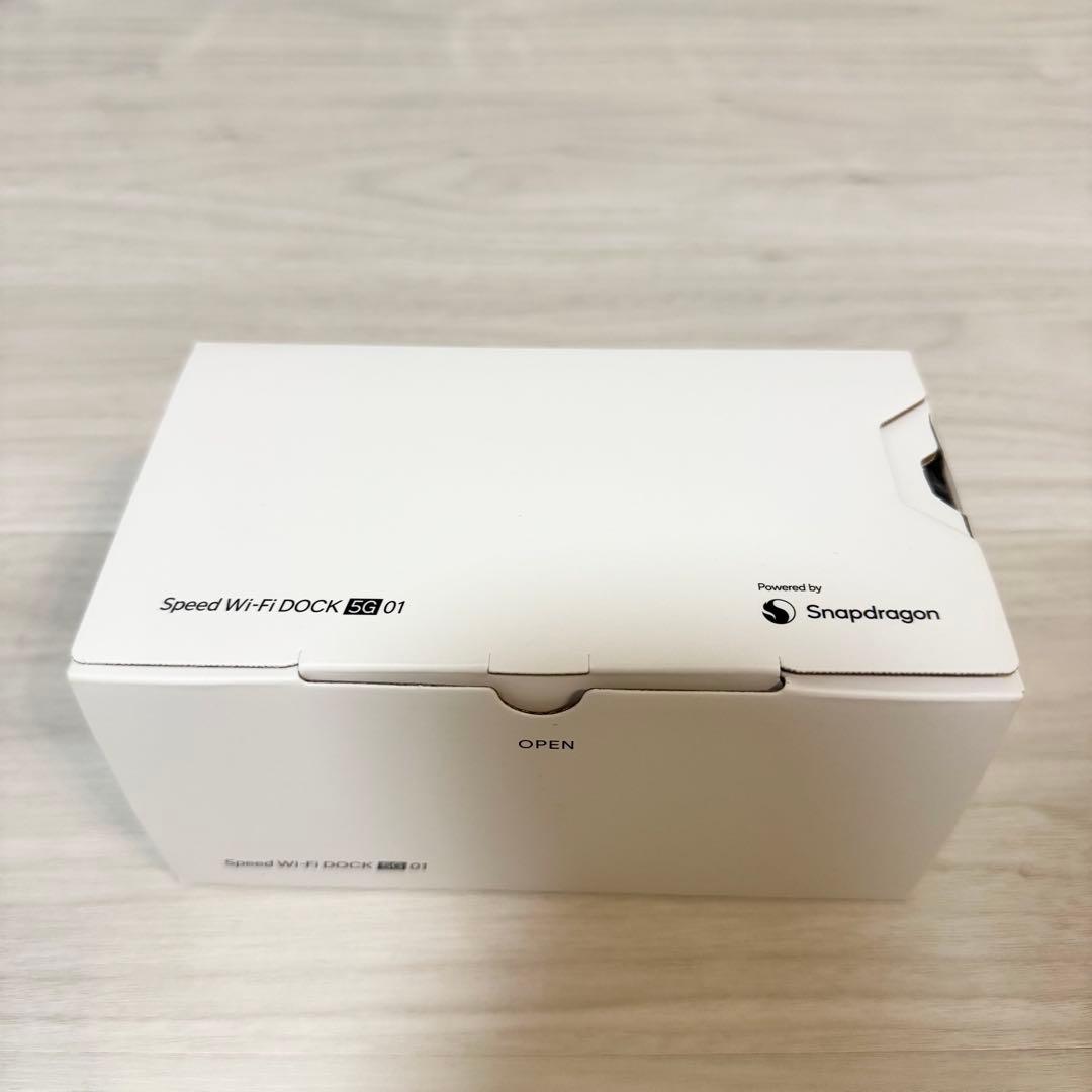 【動作確認のみ】Speed Wi-Fi DOCK 5G 01