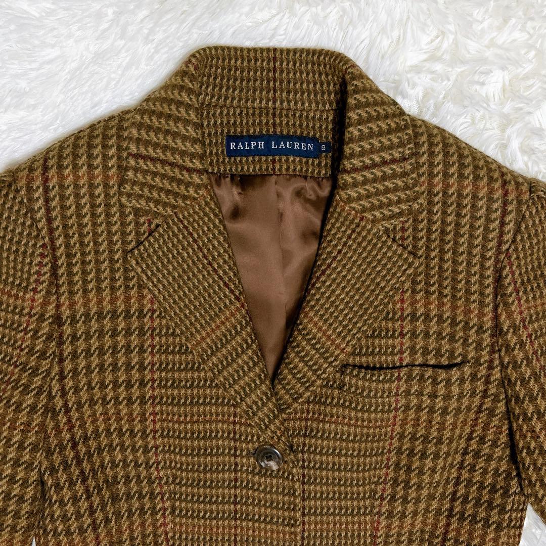 ラルフローレン ジャケット カジュアル チェック ウール