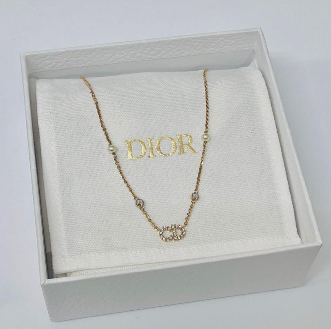 【美品】DIOR Clair D Lune ネックレス