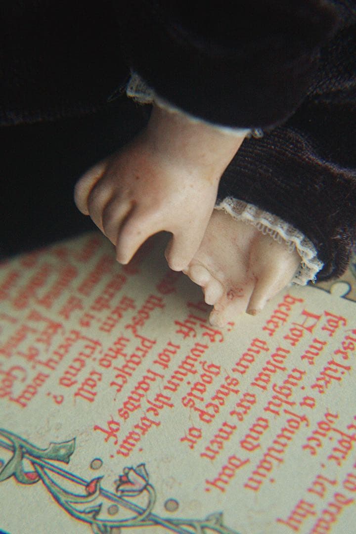 アンティーク チャイナヘッドドール ビスクドール ドイツ人形