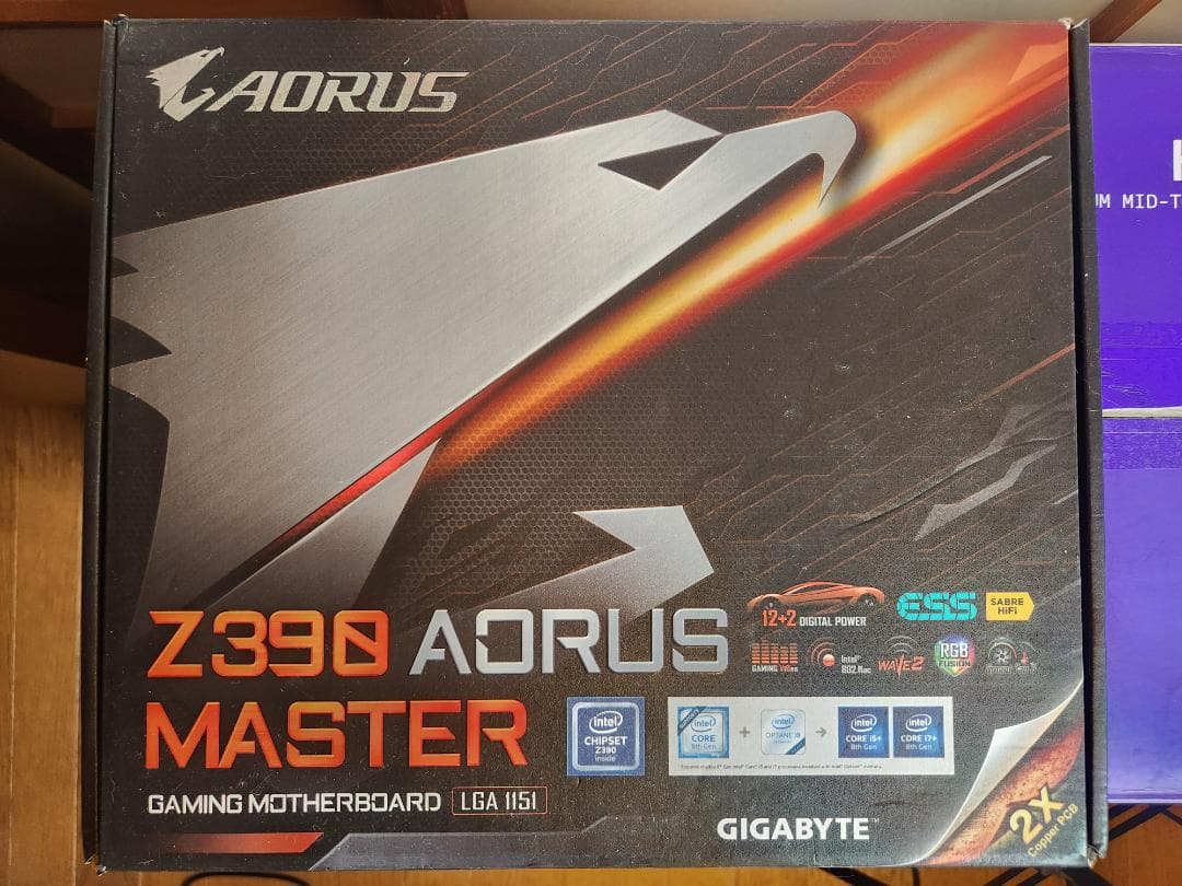 Z390 Gigabyte AORUS MASTER ATX マザーボード