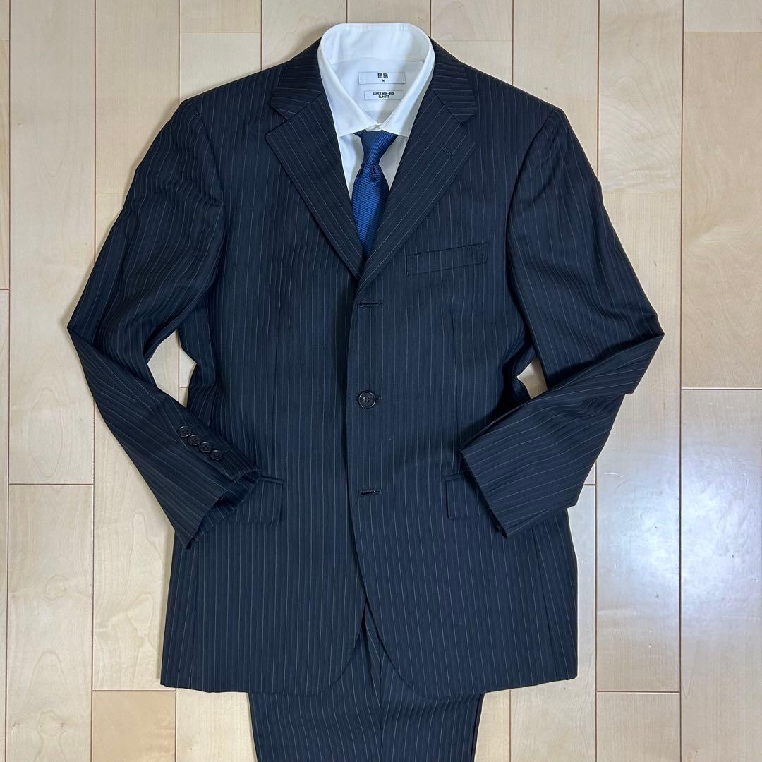 BURBERRY BLACK LABEL ピンストライプスーツ