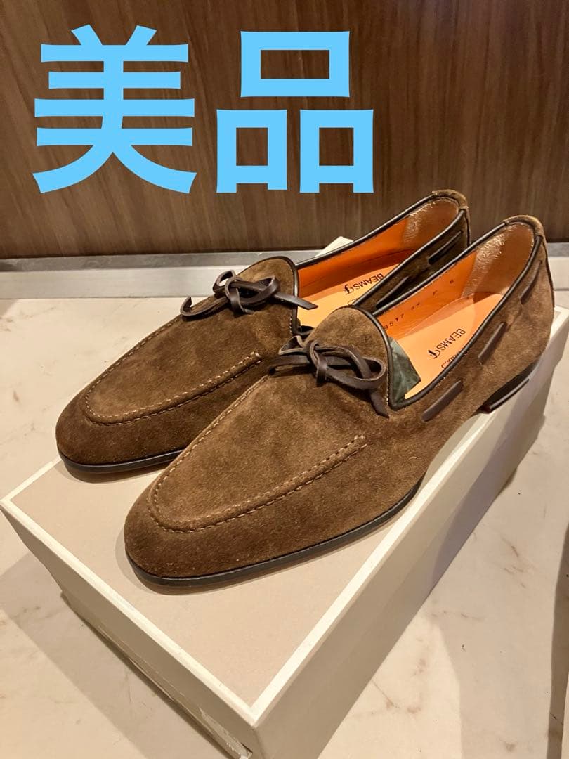Santoni サントーニ スエード シューズ　BEAMS F