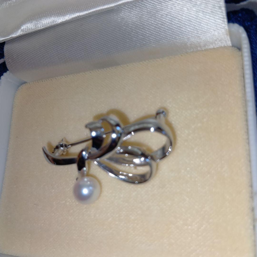 美品♥Mikimoto 本真珠 ブローチケース付きコメントから10%引きします