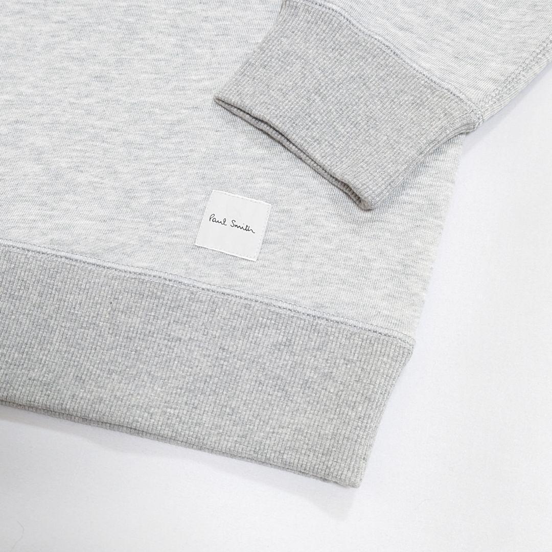 【新品タグ付き】ポールスミス 長袖トレーナースウェット M グレー杢