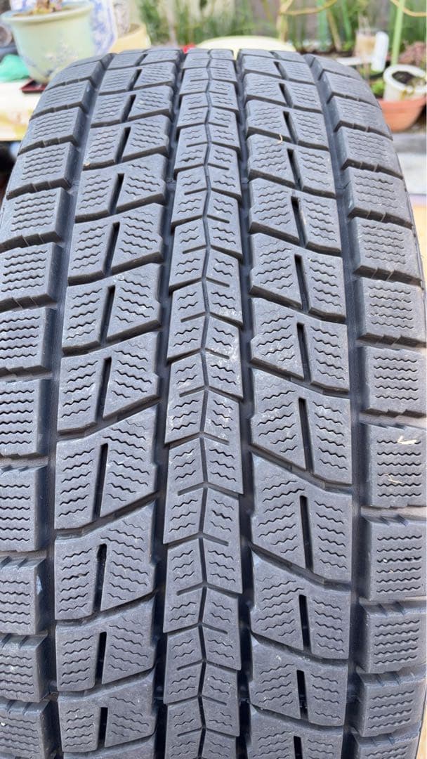 ダンロップスタッドレスホイールセット265/60-18