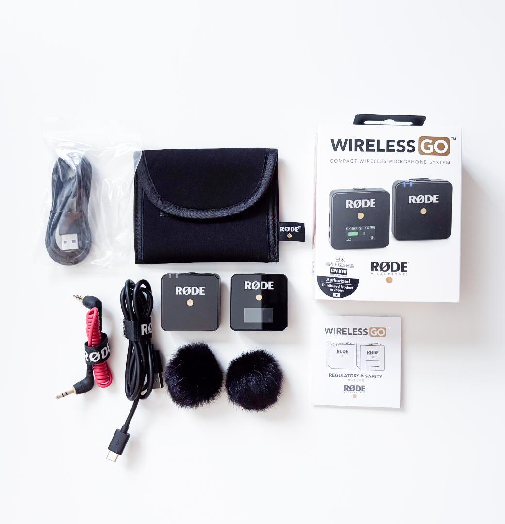 【美品】RØDE WIRELESS GO ワイヤレスマイク