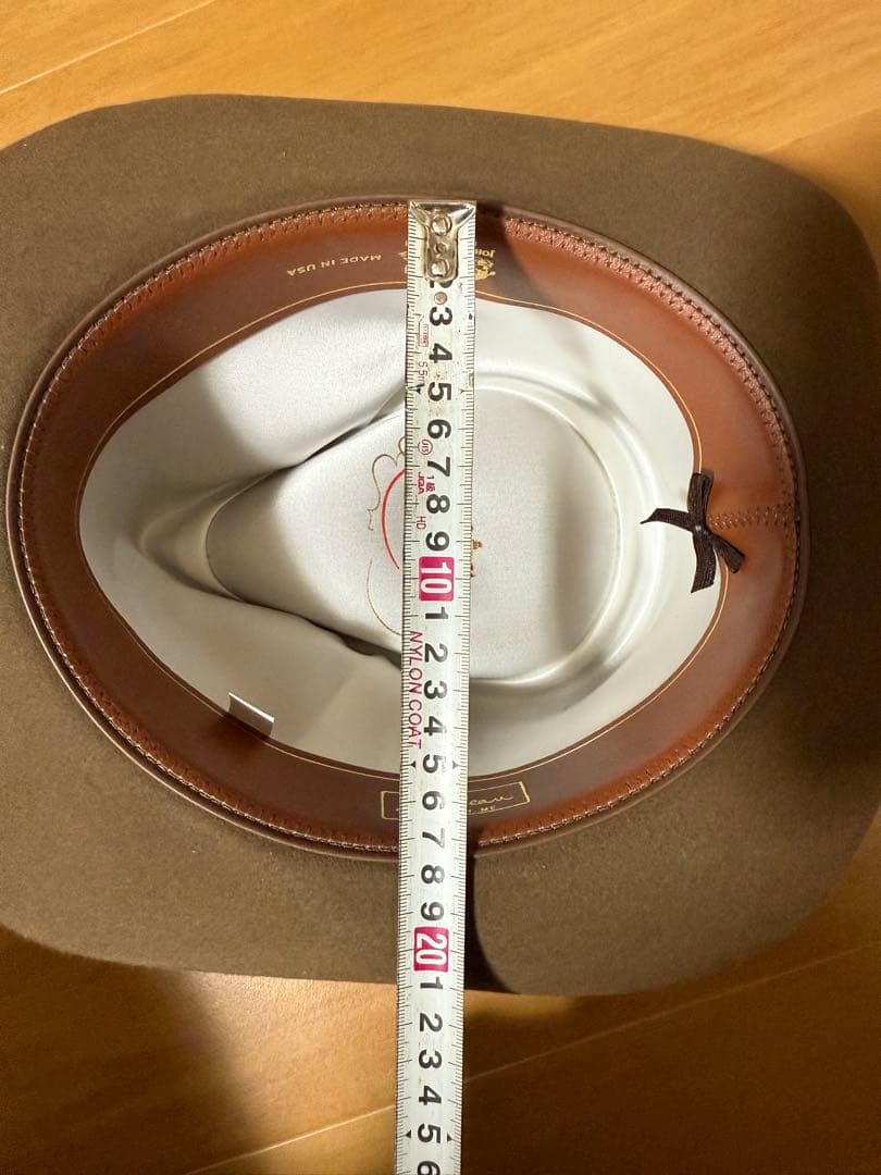 Stetson エルエルビーン ウールブラウンハット 59 7/8