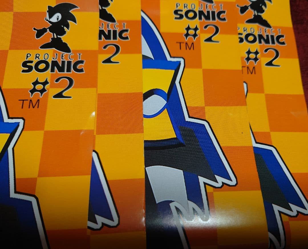 SS セガサターン『SONIC R ソニックR』フラグPOP 販促用