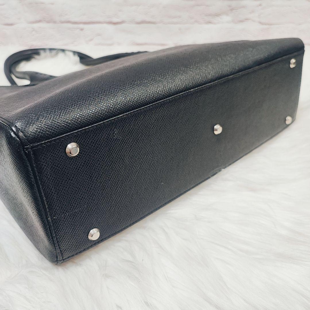 【美品】ナガタニ NAGATANI サフィアーノレザー ビジネス トートバッグ