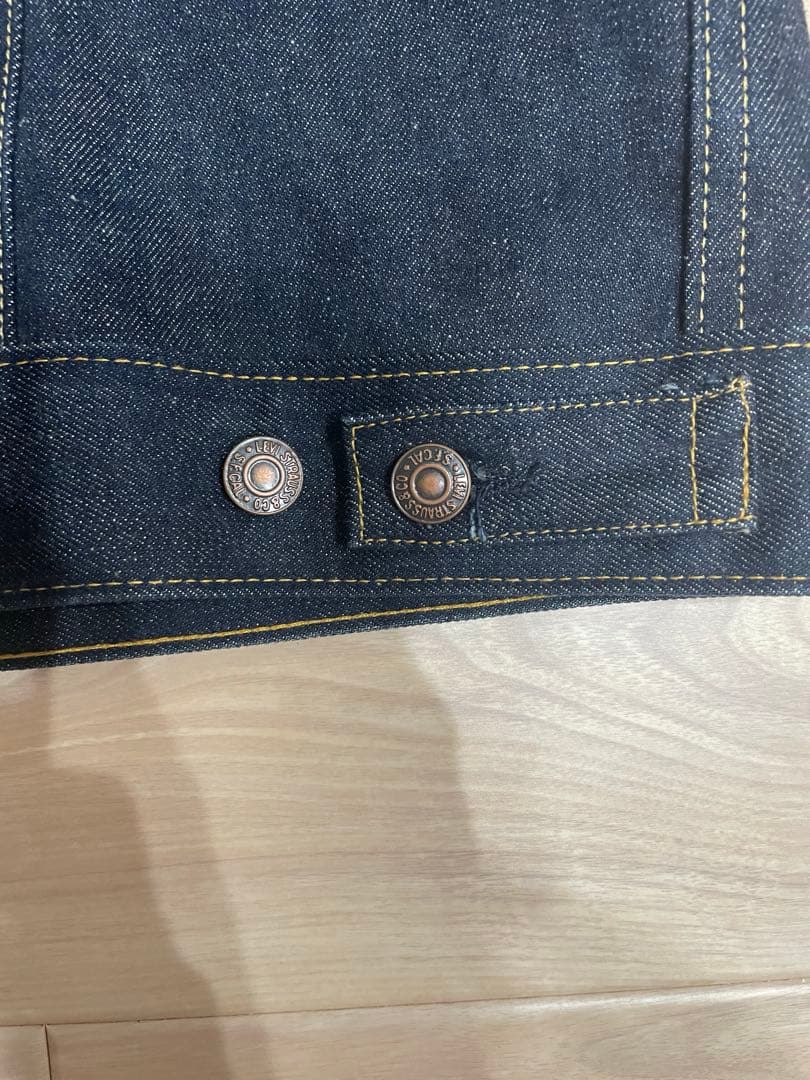 【ほぼ新】Levi's Lot 557 XX サイズ48 ボタン裏555 濃紺