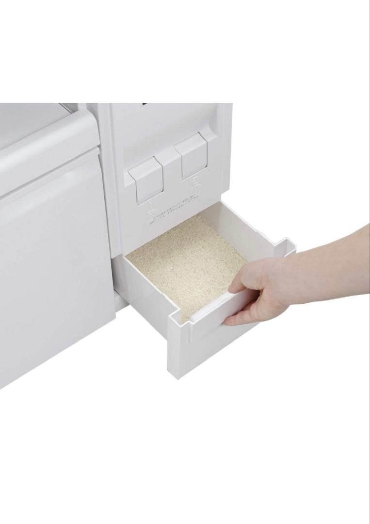 レンジ台 計量米びつ付 12kg エムケー精工