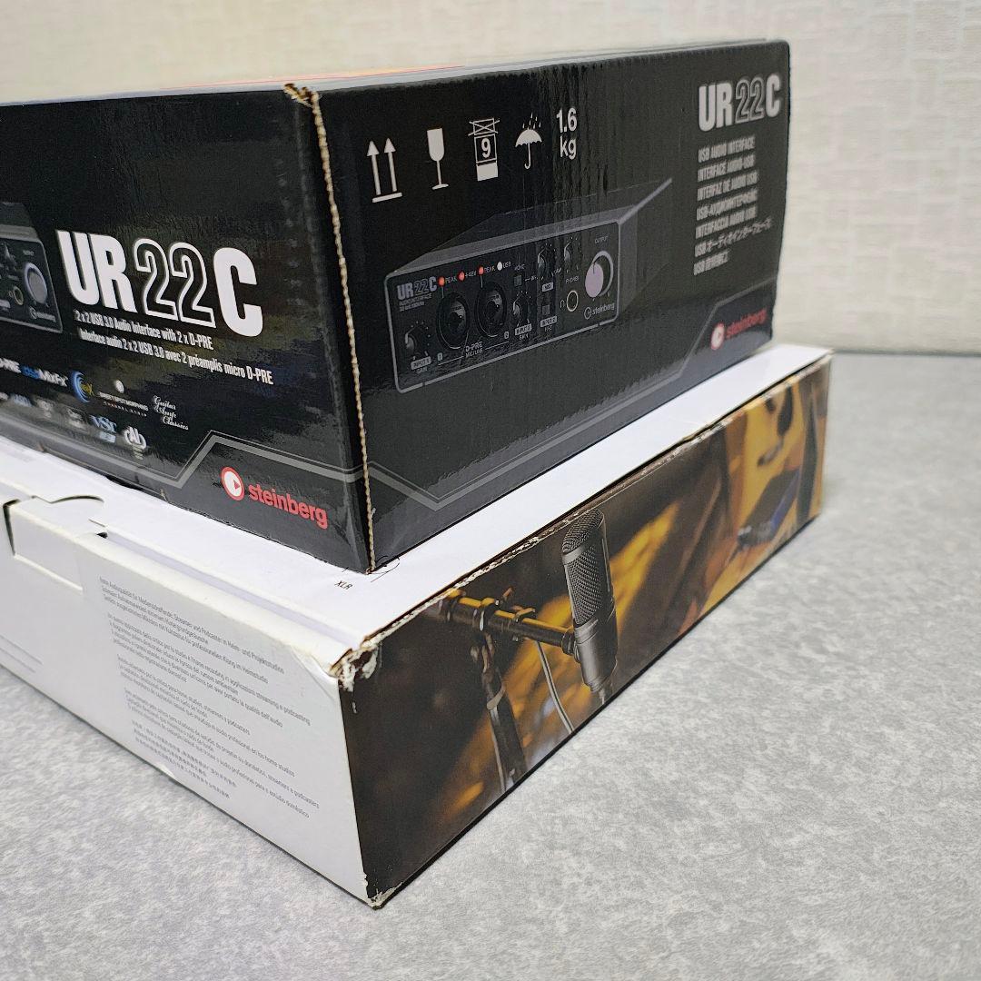 オーディオインターフェイス UR22C ＆ AT2020 マイク セット