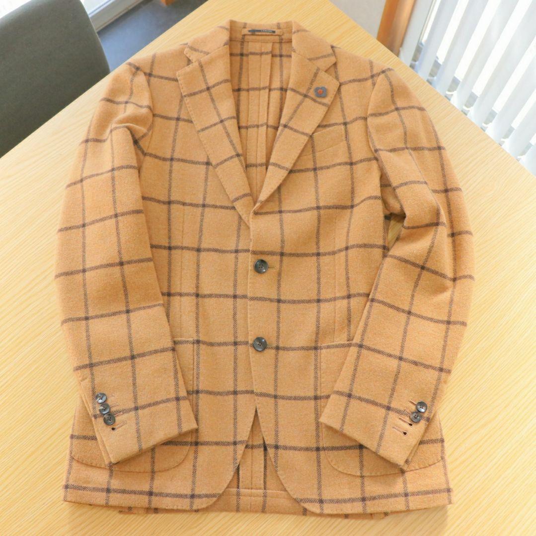 LARDINI ウールテーラードジャケット サイズ42