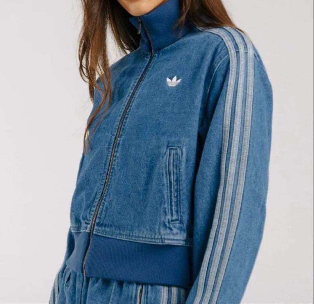 adidas originalsアディカラー デニム トラックトップ XS
