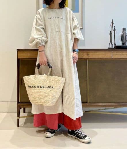 DEAN & DELUCA × BEAMS COUTURE / 割烹着のドレス