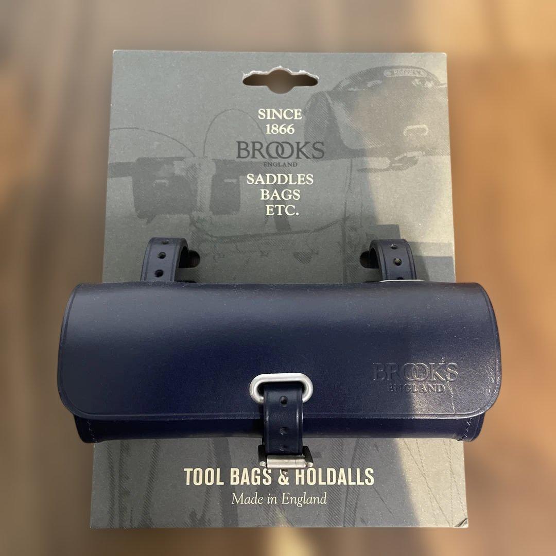 本日まで　未使用　BROOKS ツールバッグ ネイビー