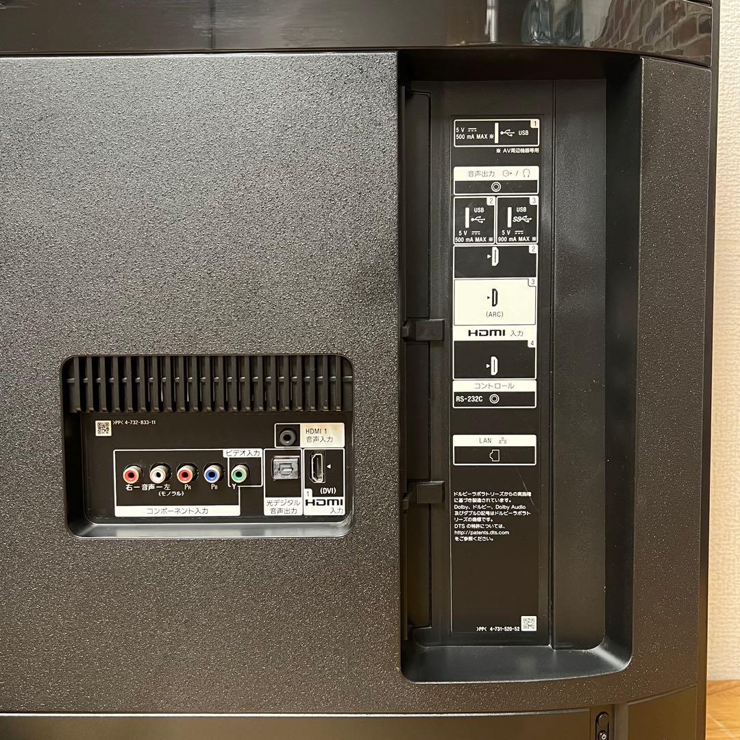 SONY 55V型 4K チューナーレス 液晶テレビ BRAVIA 動画アプリ○