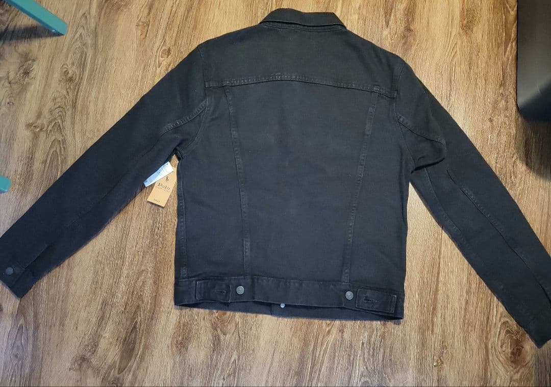 Polo Ralph Lauren ブラック デニムジャケットメンズ M